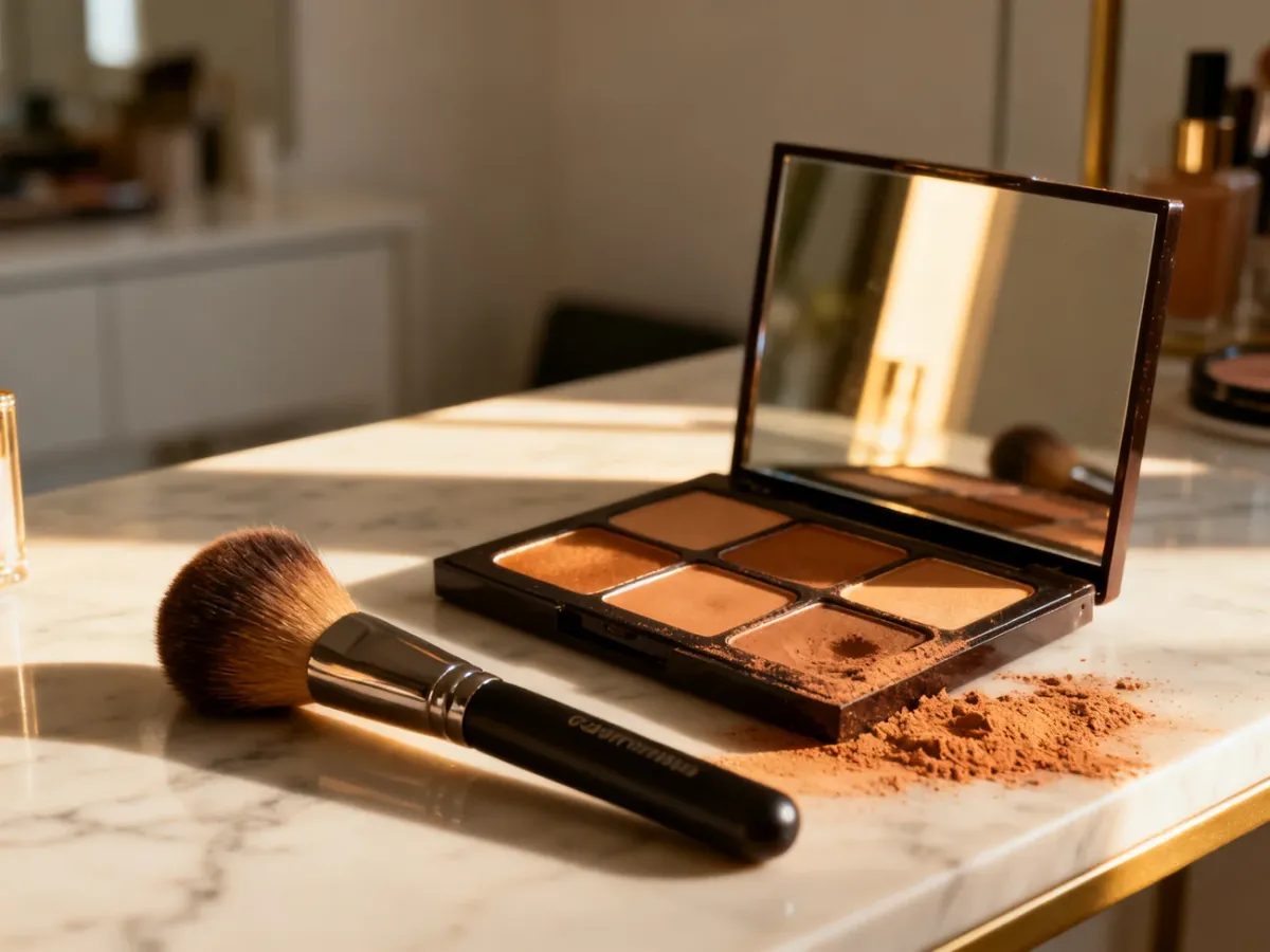 Konturowanie twarzy – jak nakładać bronzer?